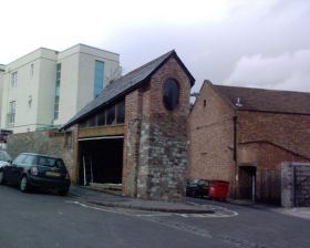 Now that the estate agent boards have been removed you can see the round window at the front.