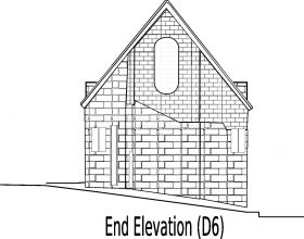 The oval window at the end will be preserved. I think it is quite an important character of the building.