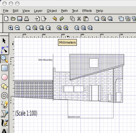 Planning sketches with Inkscape